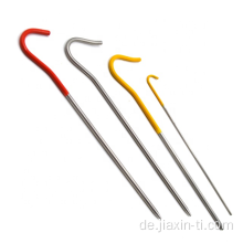 Zeltnagelstift Hook Titanium Garten Zelt Peg